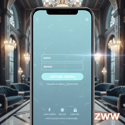 Ilustração de Experimente o aplicativo cassino da zww com acesso otimizado