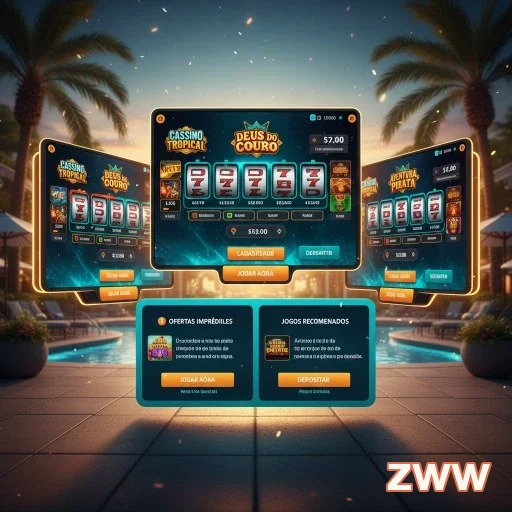 Ilustração de Experimente o aplicativo cassino da zww com acesso otimizado