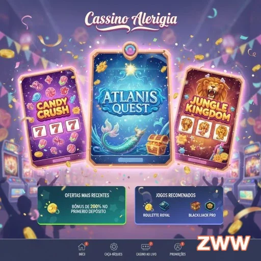 Ilustração de Explore o Mundo dos Cassinos Online com zww