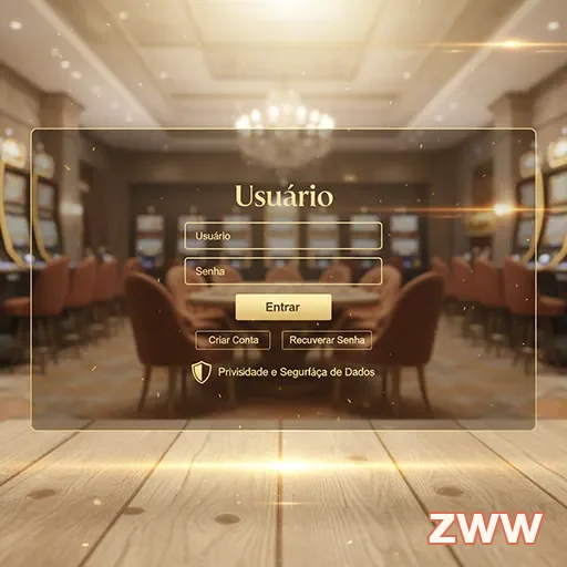 Ilustração de Explore as Ofertas VIP da zww para Jogos de Cassino Online