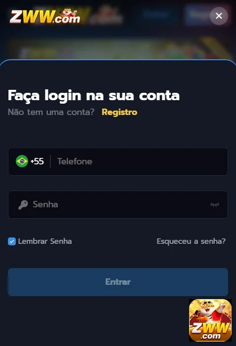 Acesso seguro para jogadores VIP na zww